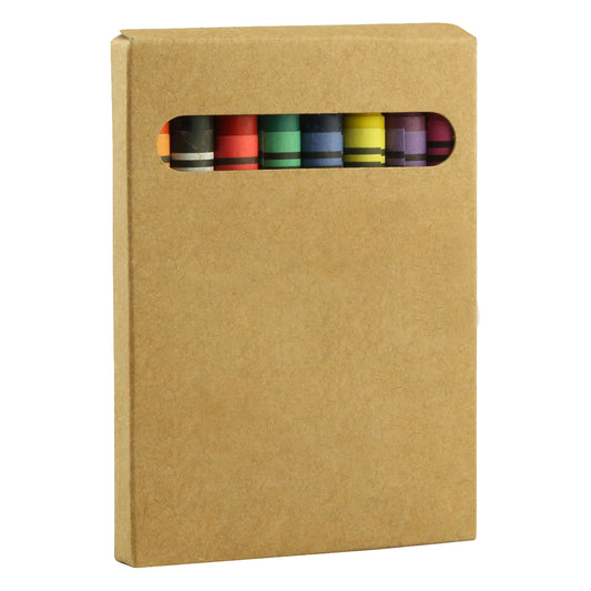 Vincent 8CT Crayon Set with custom branded logo - Simply Merchandise