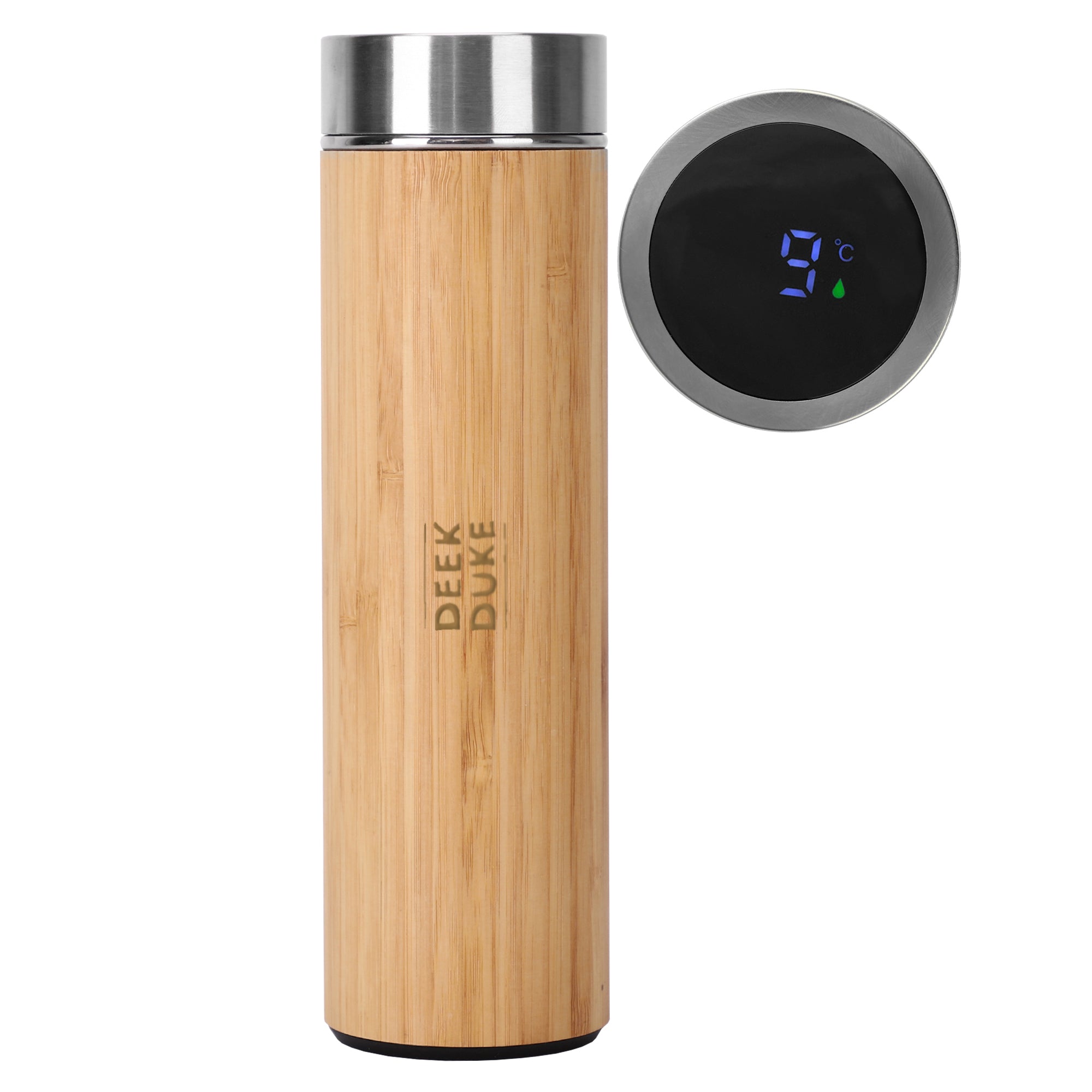 Duke Smart Bamboo Drink Bottle - Simply Merchandise