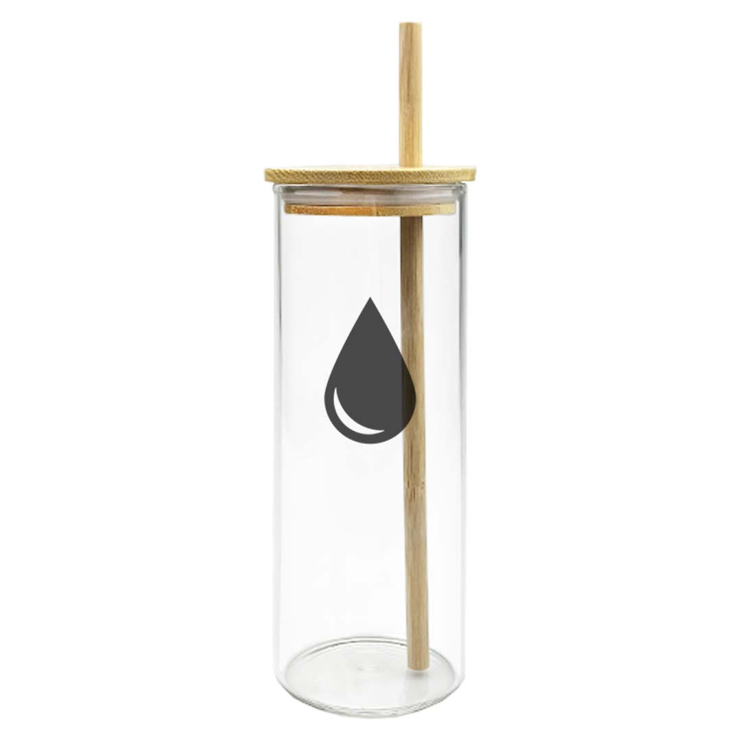 Vanisa Glass Drink Bottle - Simply Merchandise