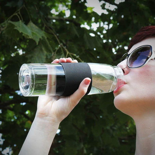 Evoke Glass Drink Bottle - Simply Merchandise