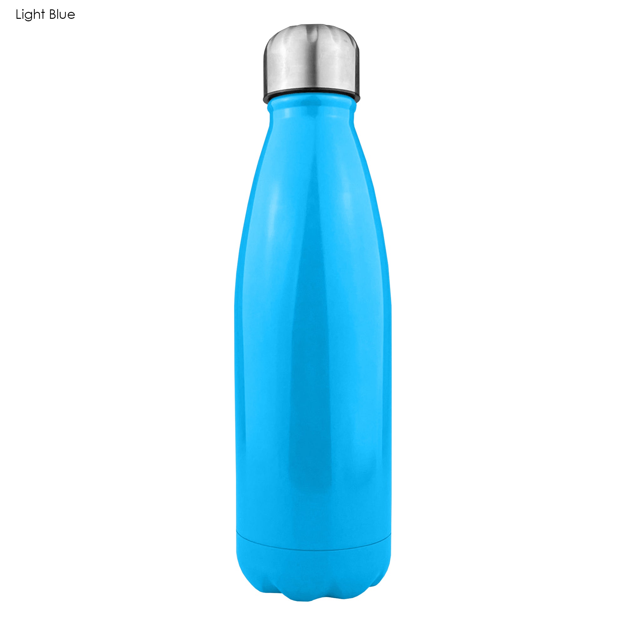 Komo Shiny Stainless Steel Drink Bottle Single Wall - Simply Merchandise