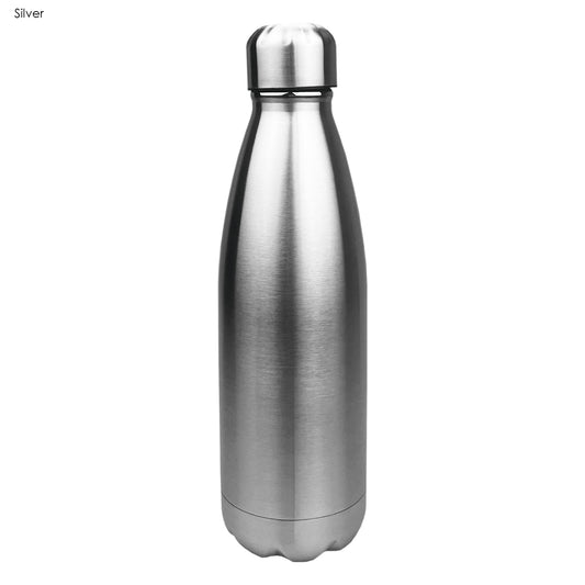 Komo Shiny Stainless Steel Drink Bottle Single Wall - Simply Merchandise
