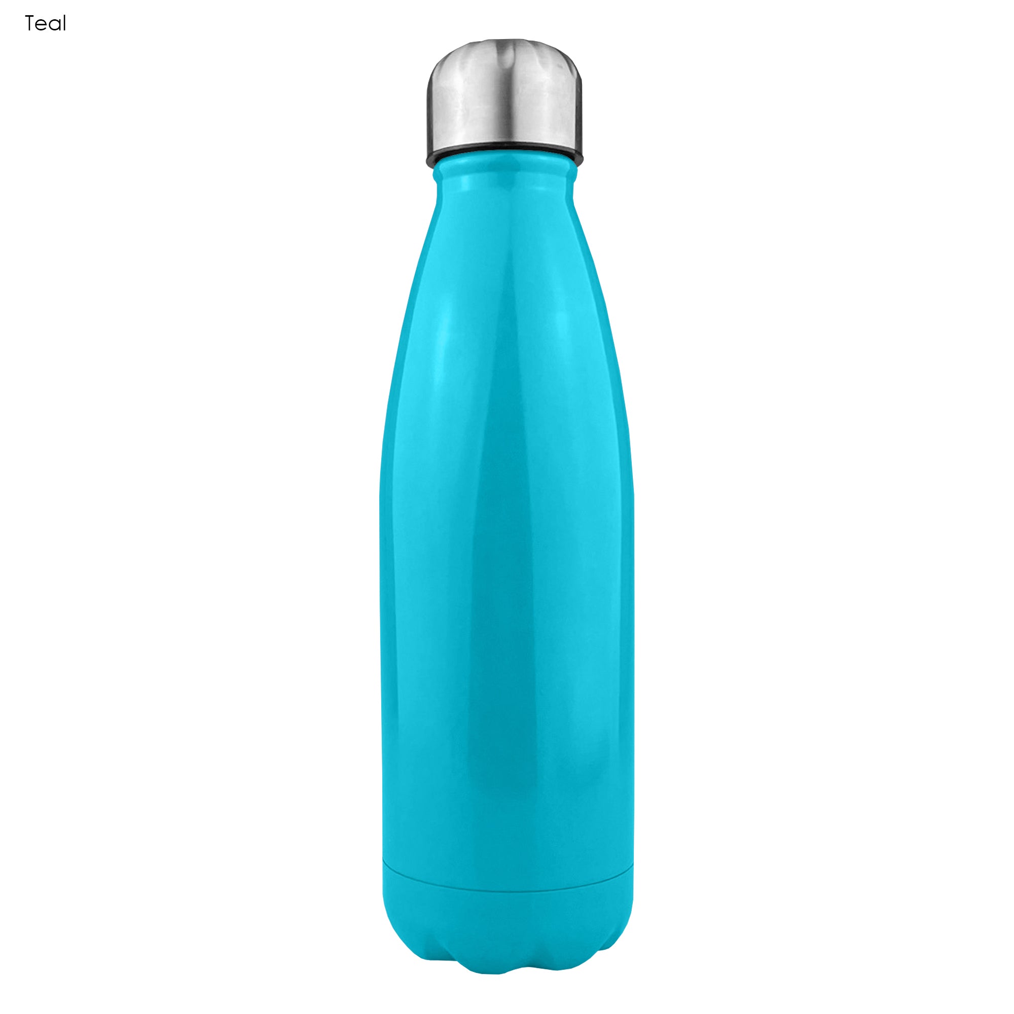 Komo Shiny Stainless Steel Drink Bottle Single Wall - Simply Merchandise
