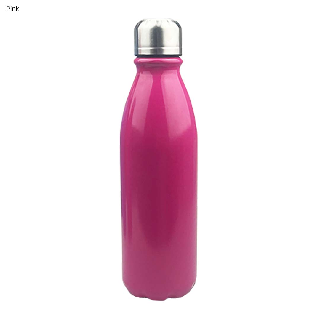 Komo Shiny Aluminium Drink Bottle Single Wall - Simply Merchandise
