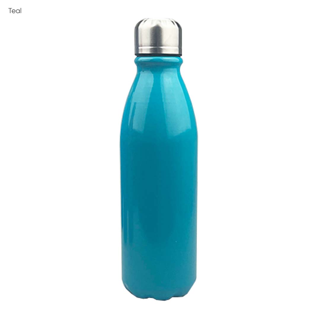 Komo Shiny Aluminium Drink Bottle Single Wall - Simply Merchandise