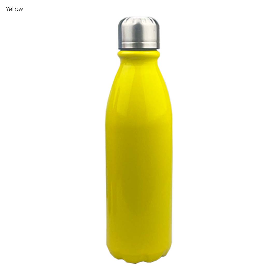Komo Shiny Aluminium Drink Bottle Single Wall - Simply Merchandise