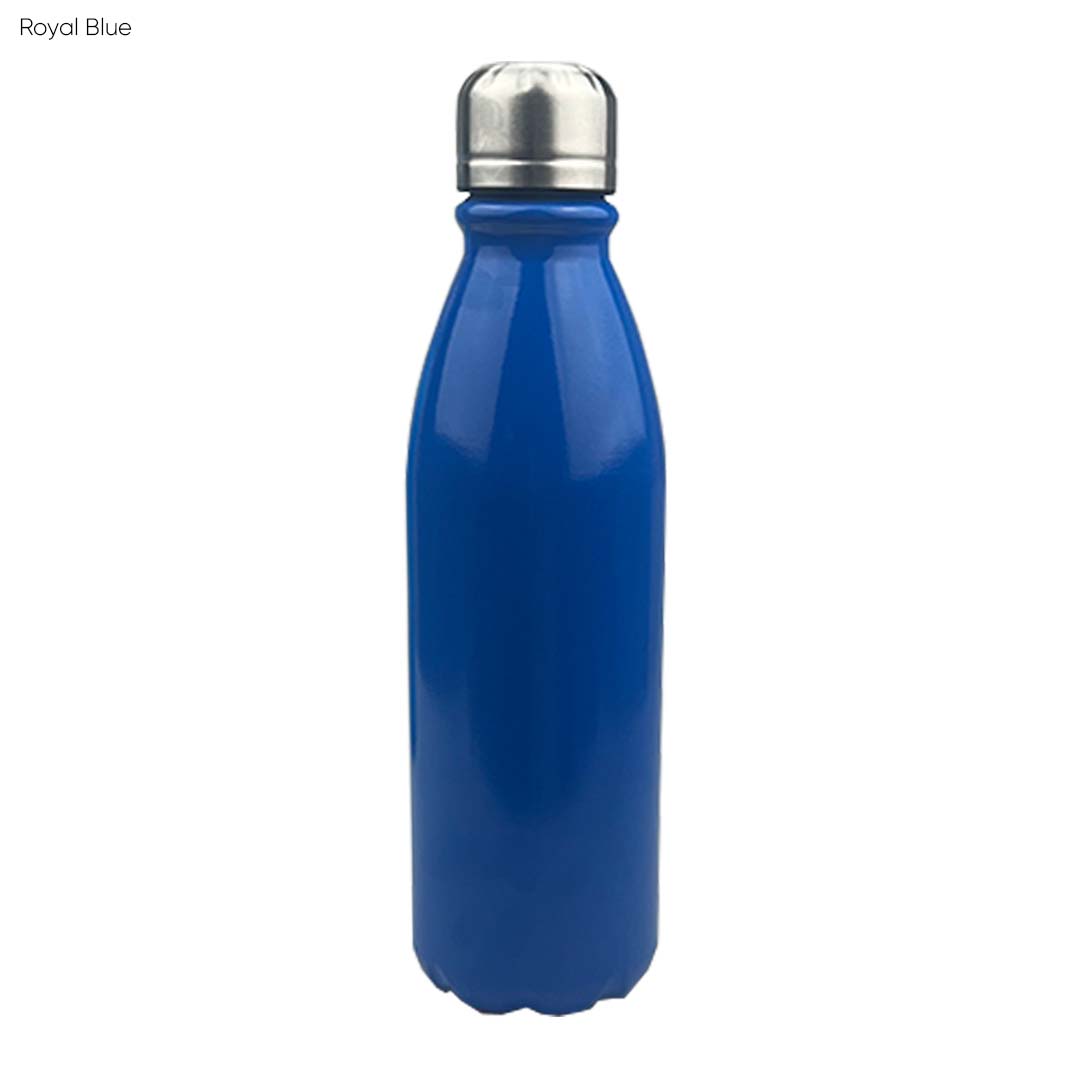 Komo Shiny Aluminium Drink Bottle Single Wall - Simply Merchandise