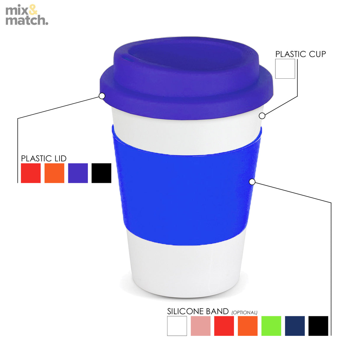 Ecco Kuppa 12oz Double Wall with custom branded logo - Simply Merchandise
