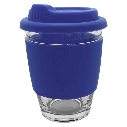 Carlo Glass Coffee Cup - Silicone - Simply Merchandise