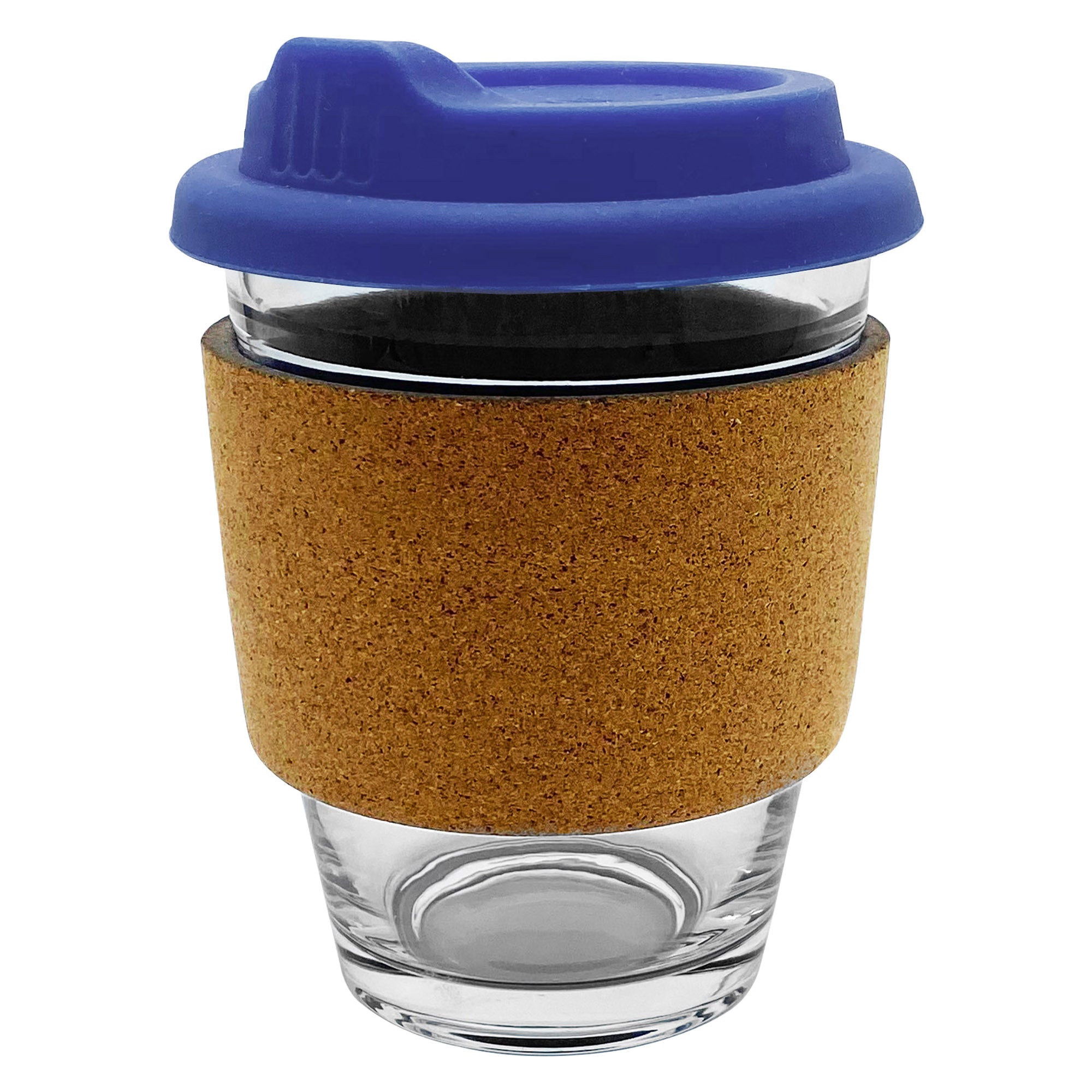 Carlo Glass Coffee Cup - Cork - Simply Merchandise