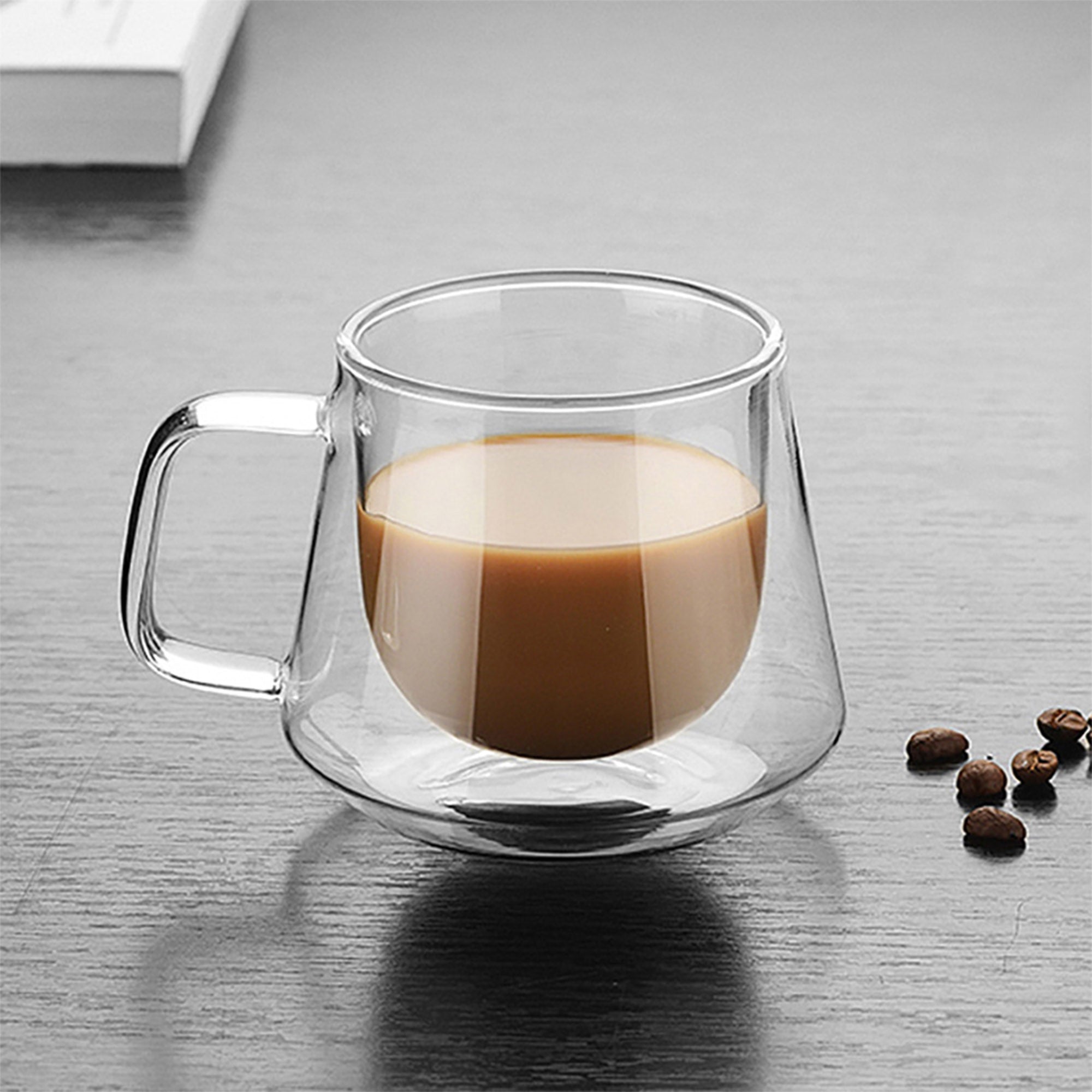 Diamond Glass Coffee Cup - Simply Merchandise