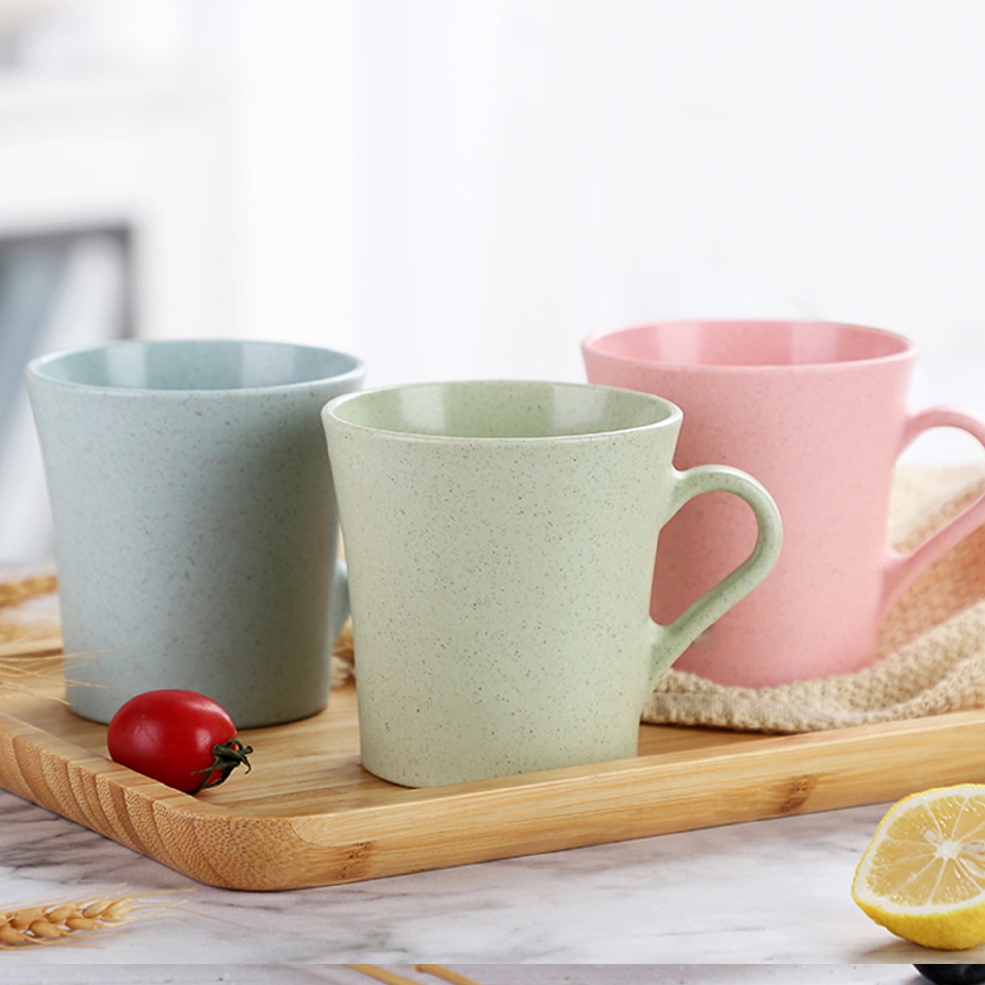 Lewis Wheat Straw Cup - Simply Merchandise