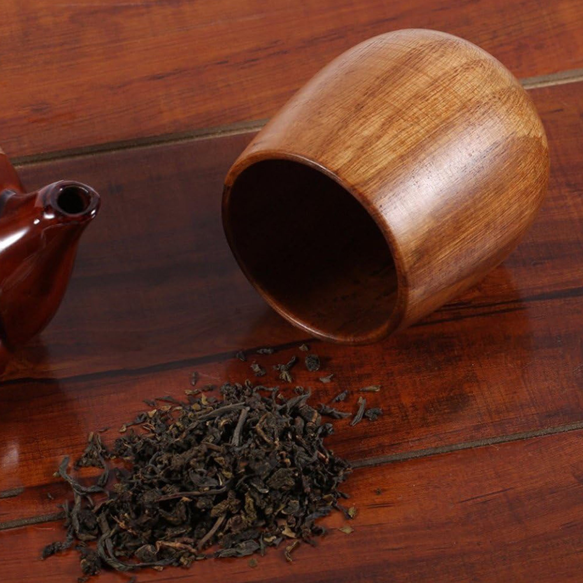 Small Wooden Coffee Cup - Simply Merchandise