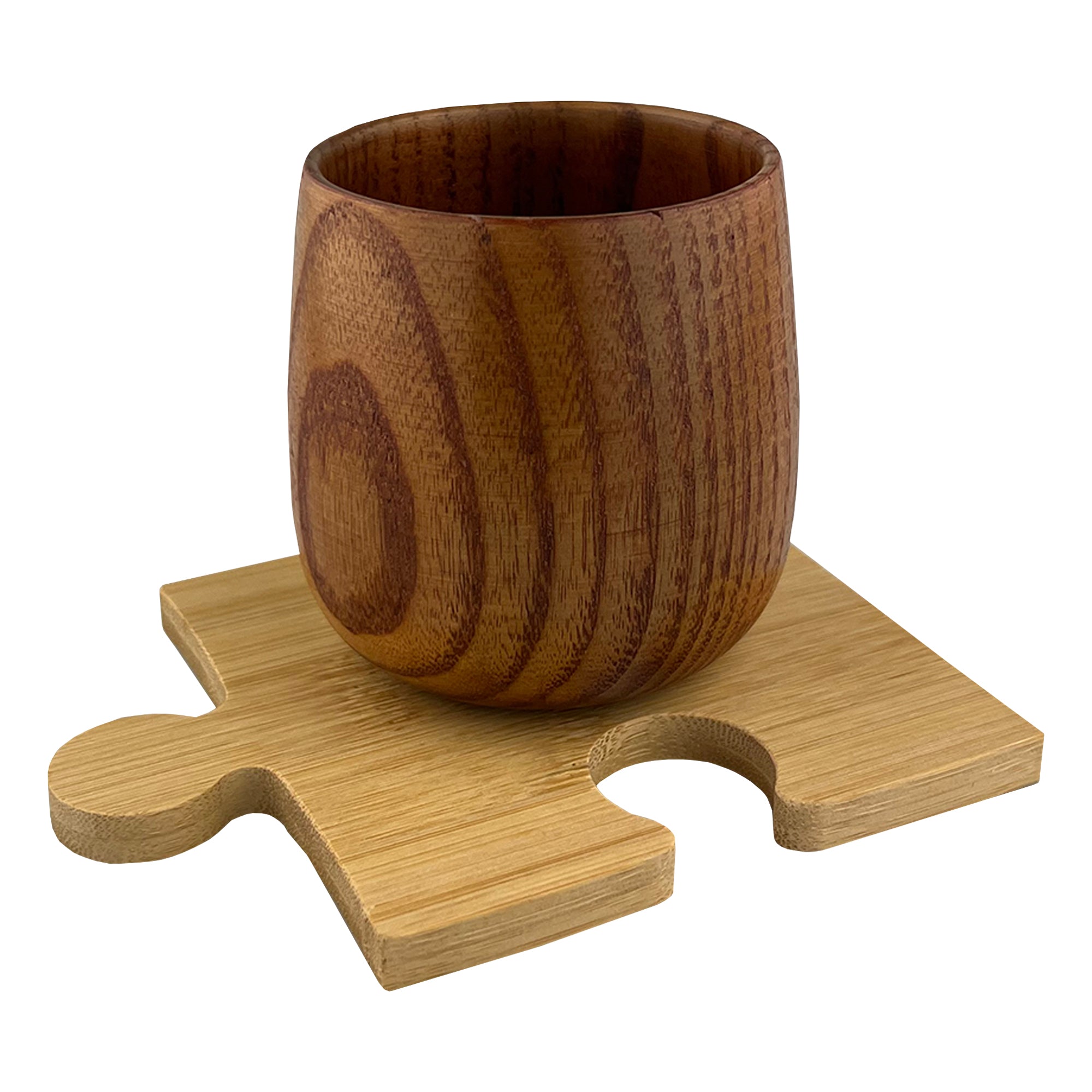 Large Wooden Coffee Cup - Simply Merchandise