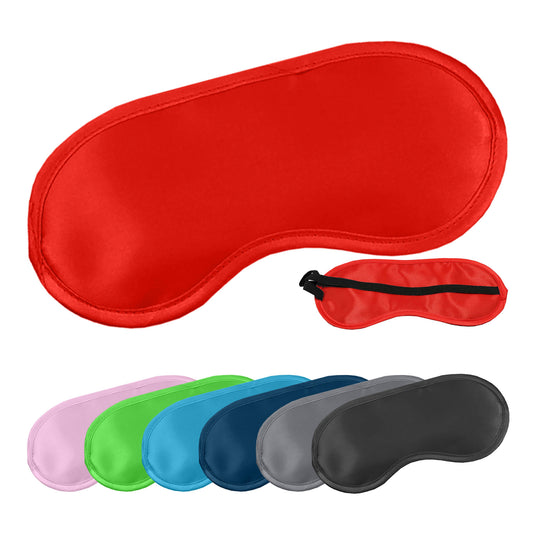 Comfy Satin Sleep Eye Mask with custom branded logo - Simply Merchandise