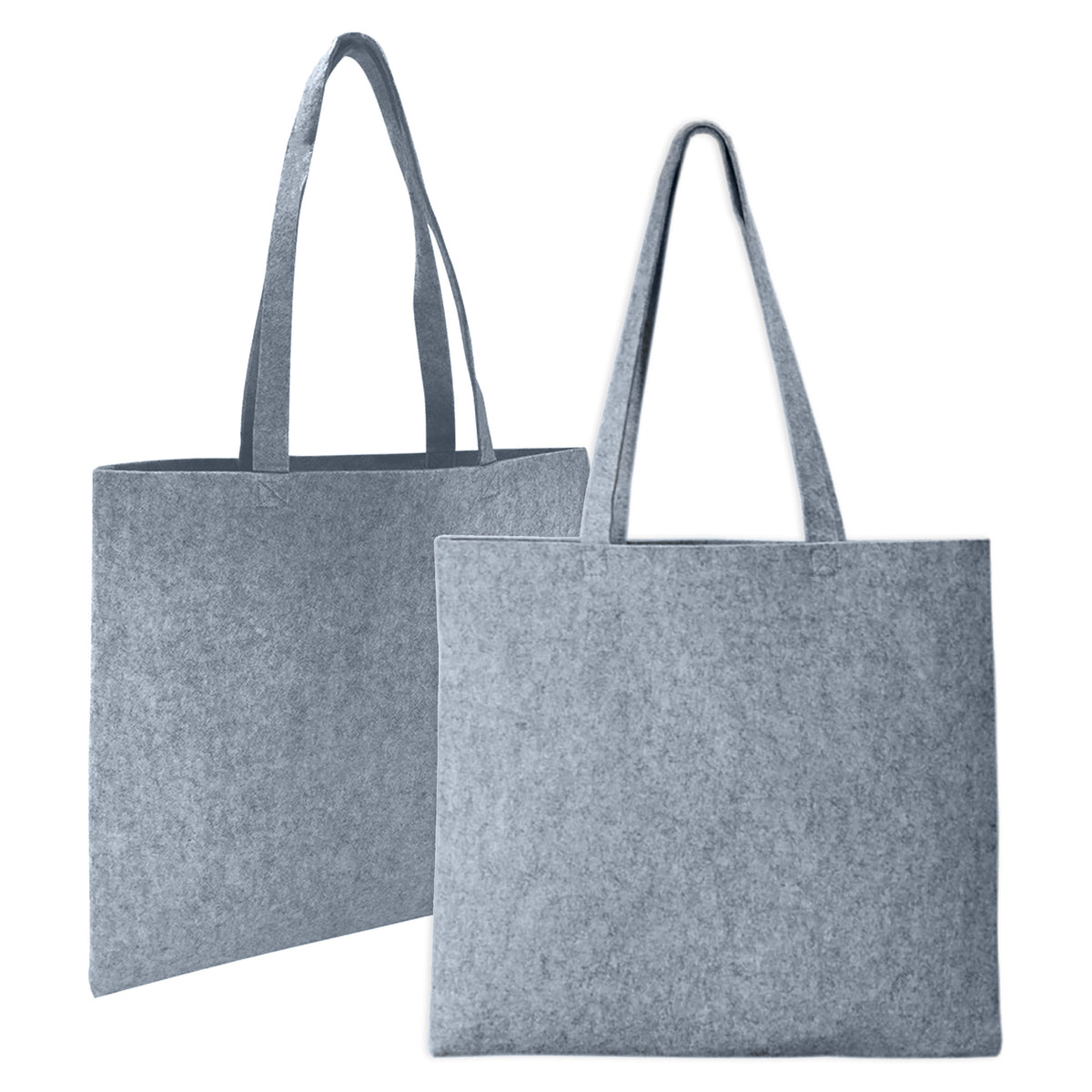 Oxford Felt Shopper with custom branded logo - Simply Merchandise