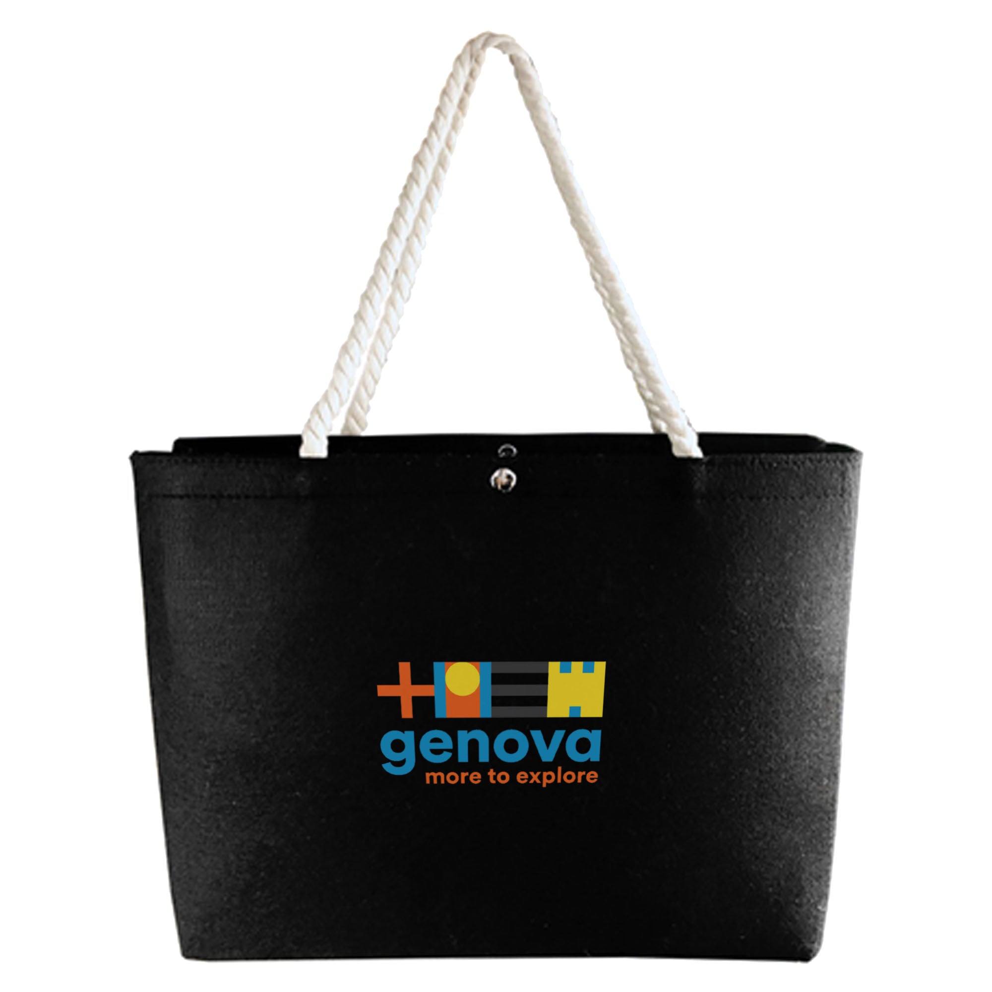 Genova Felt Shopper - Simply Merchandise