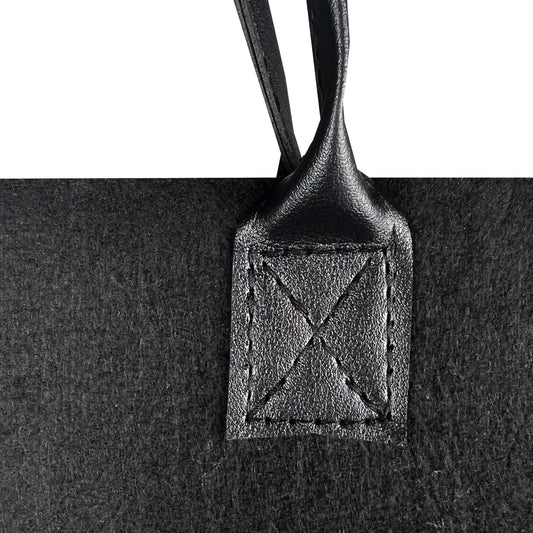 City Felt Shopper with custom branded logo - Simply Merchandise