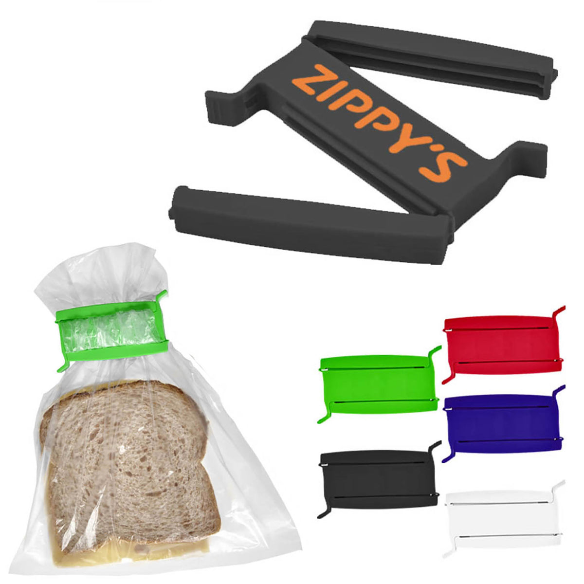 Two Sides Food Clip with custom branded logo - Simply Merchandise