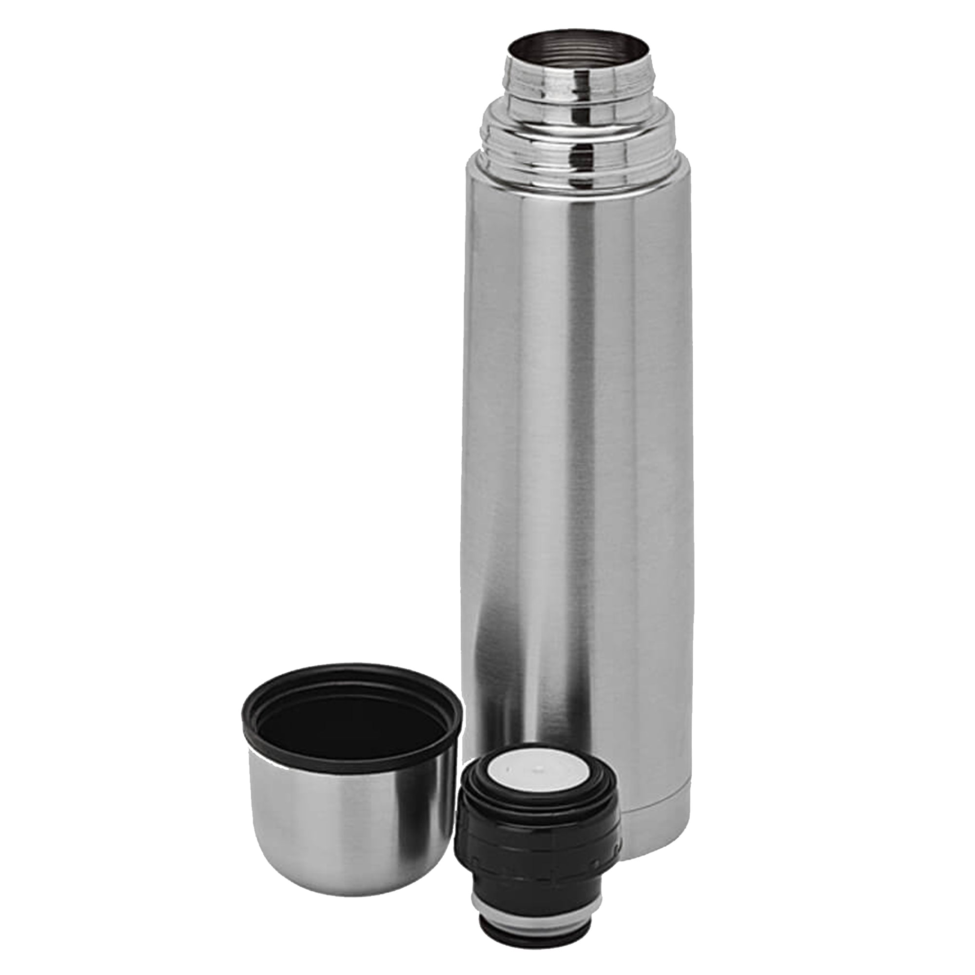 Bullet Flask Silver 500ml - Simply Merchandise
