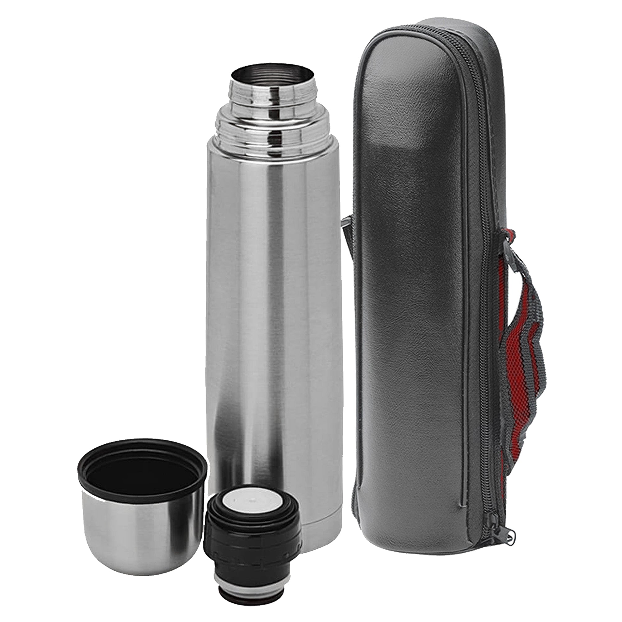 Bullet Flask Silver 750ml - Simply Merchandise