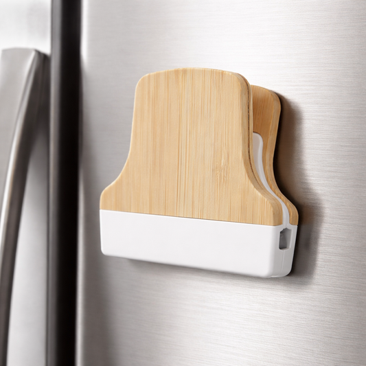 Bamboo Fridge Magnet Clip - Simply Merchandise