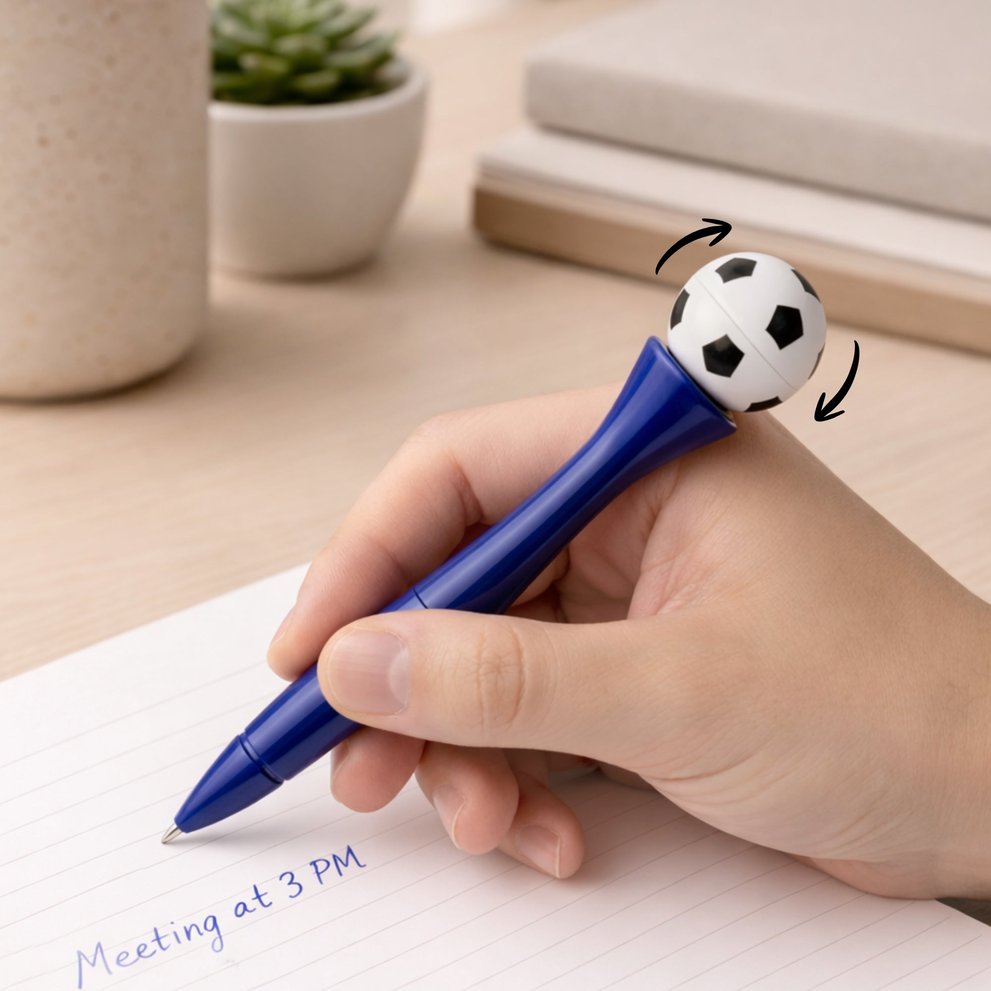 Sport's Ball Fidget Spinner Pen - Simply Merchandise