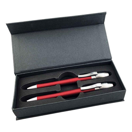 AURA Metal Italy Prestige Pen Gift Set - Simply Merchandise