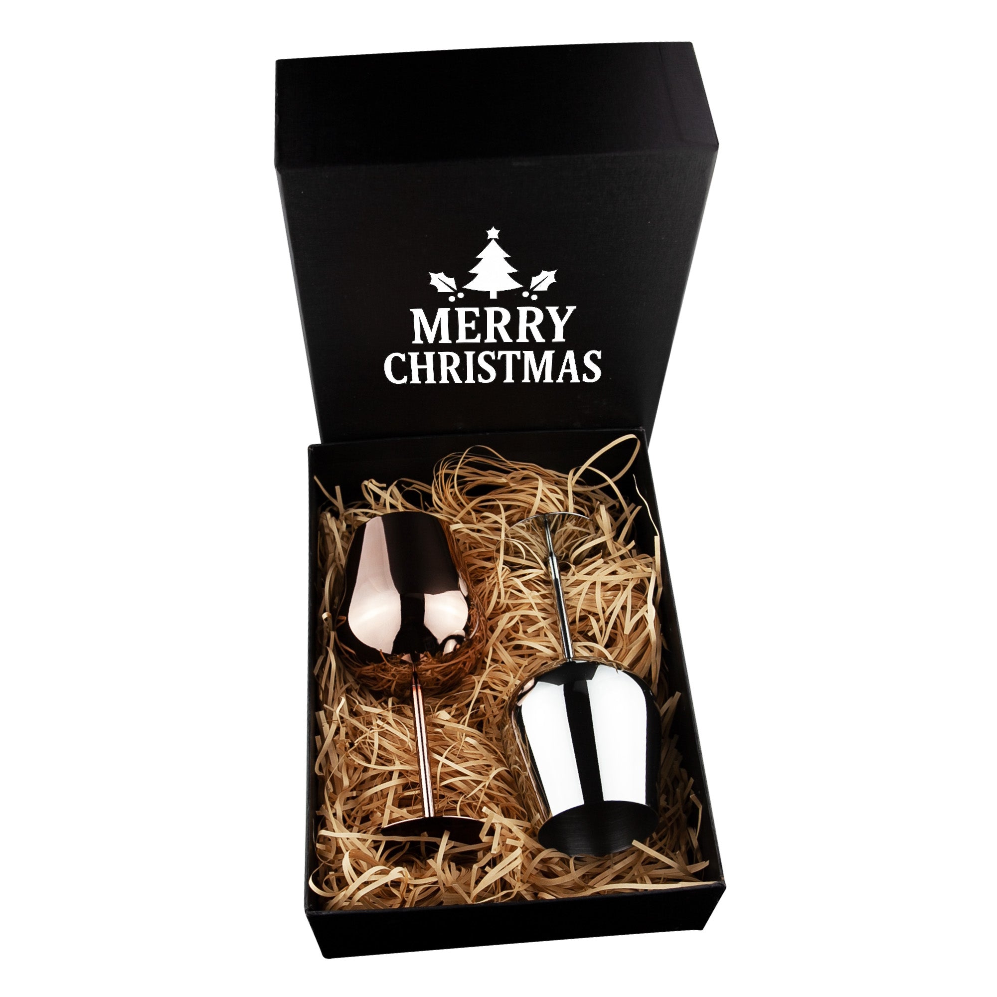 Bula Vinaka Stainless Steel Wine Glass Gift Set - Simply Merchandise