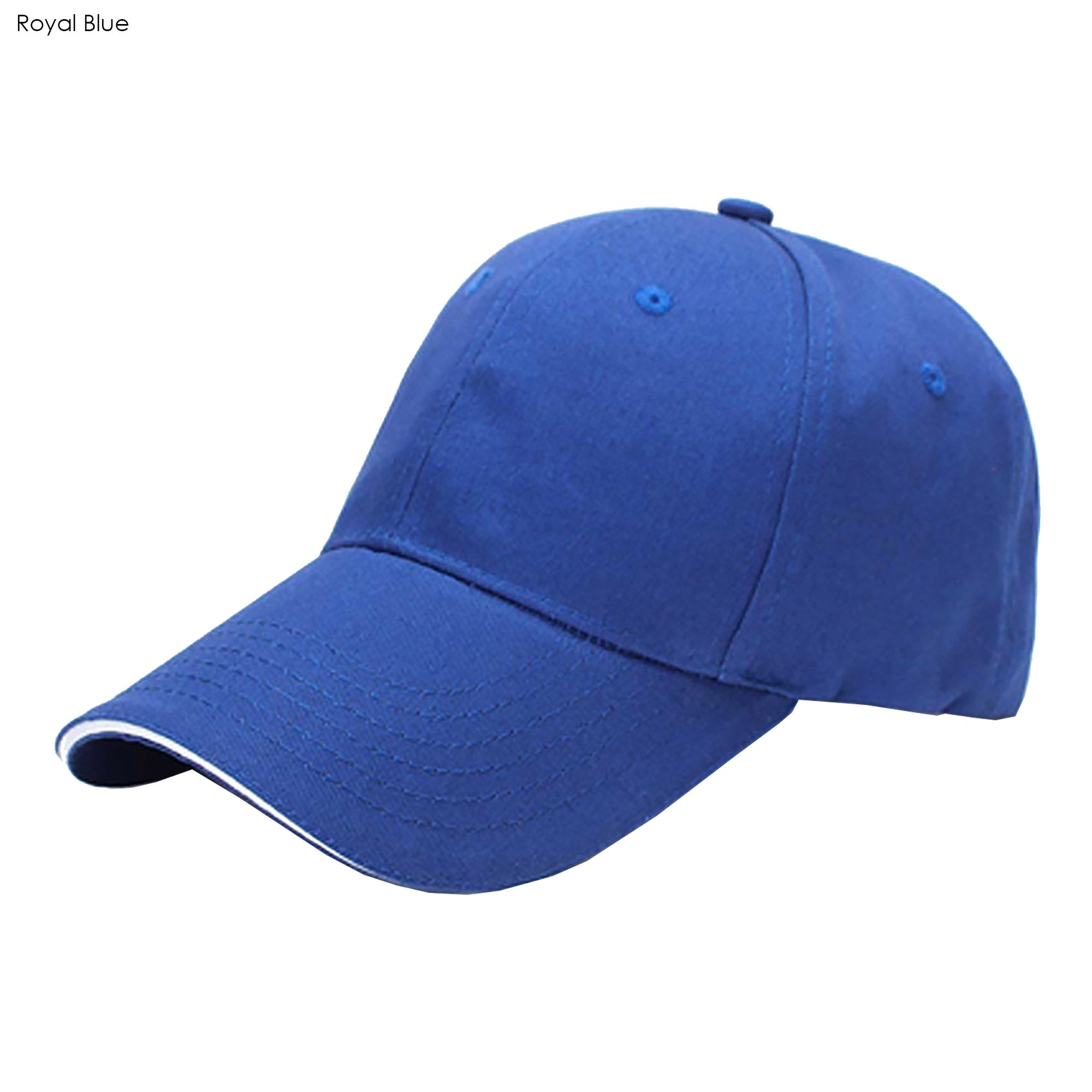 Const 6 Panel Cotton Sandwich Cap - Simply Merchandise