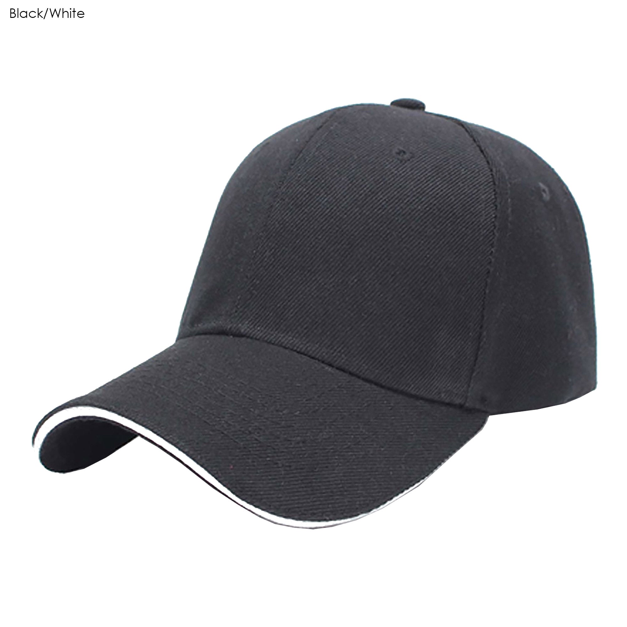 Const 6 Panel Cotton Sandwich Cap - Simply Merchandise