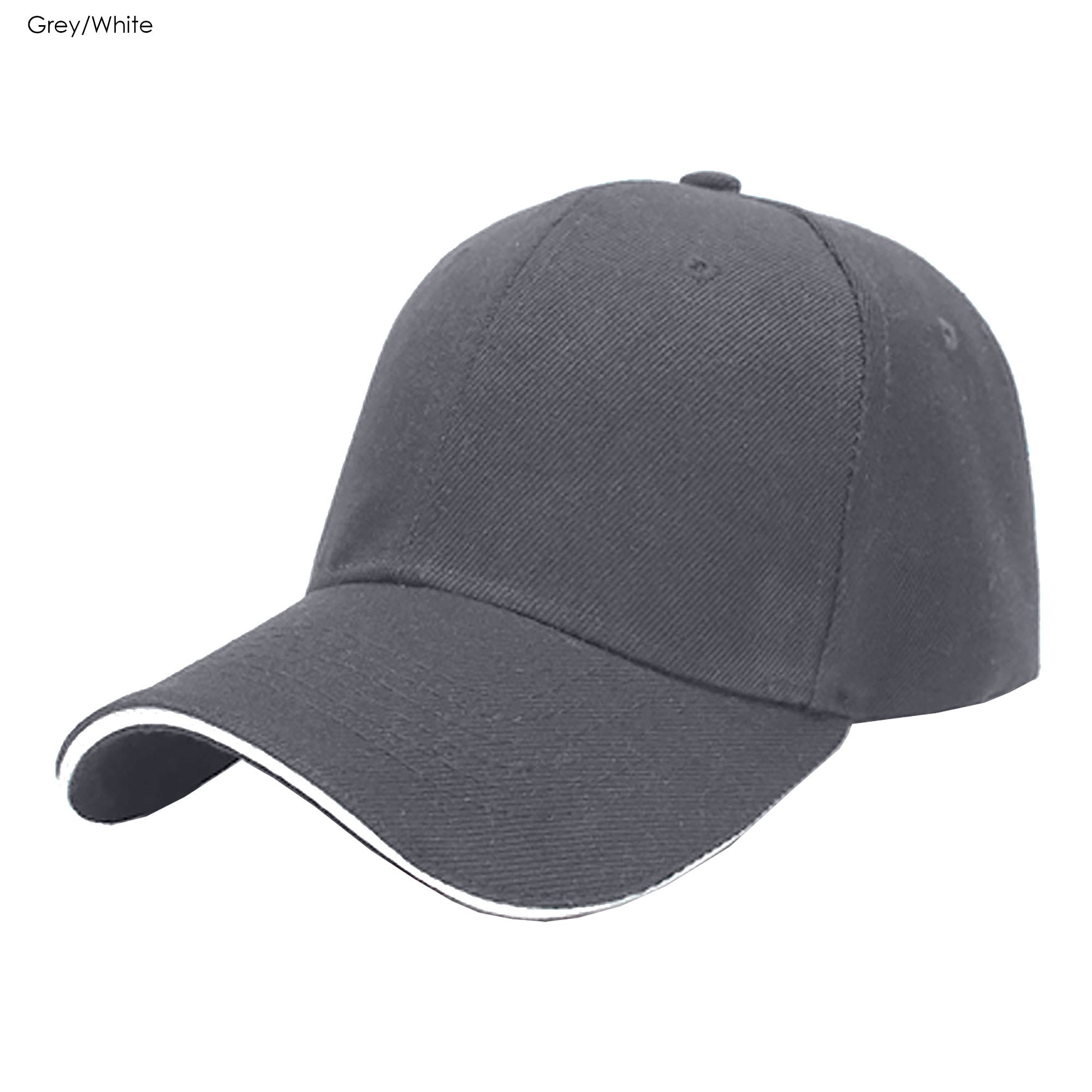 Const 6 Panel Cotton Sandwich Cap - Simply Merchandise