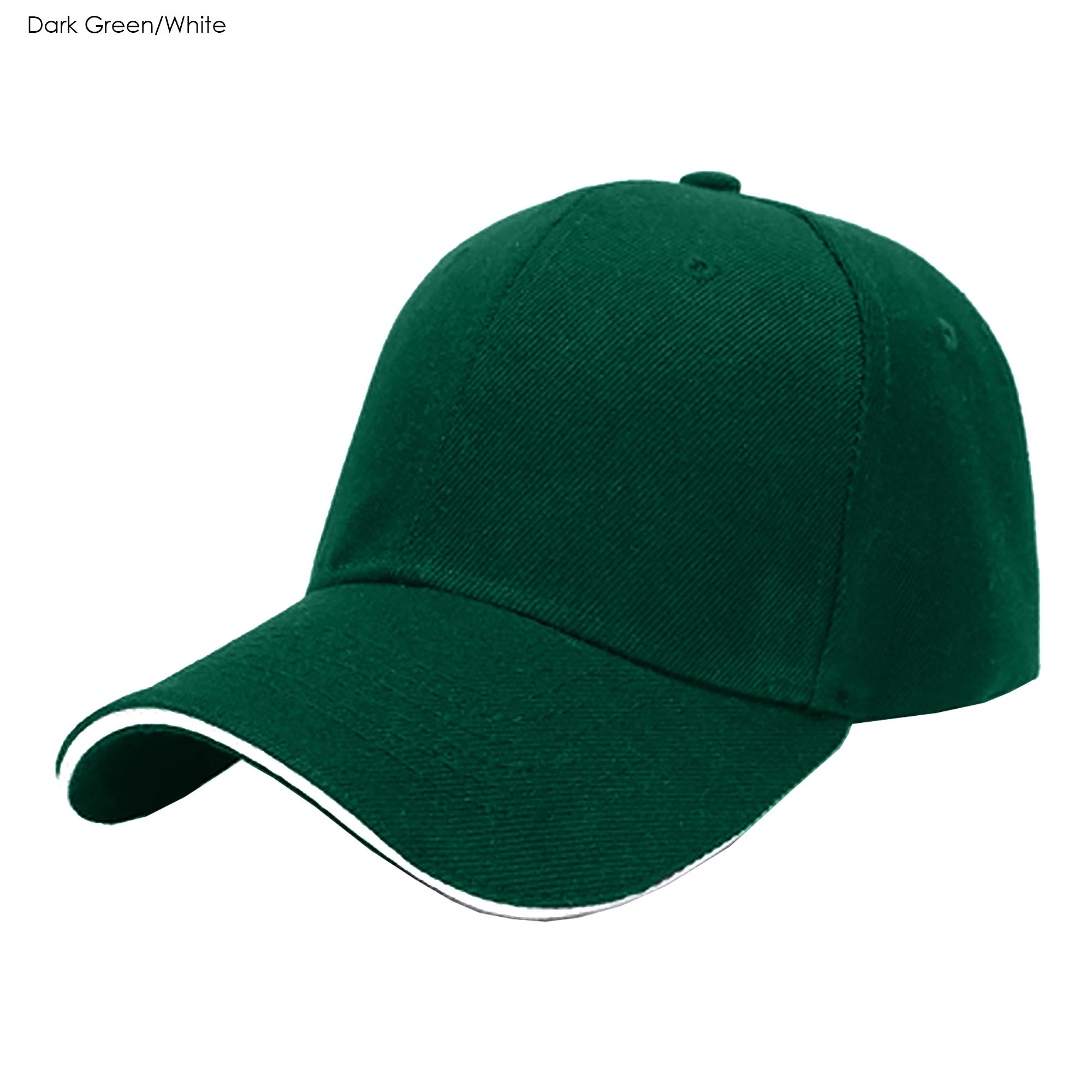 Const 6 Panel Cotton Sandwich Cap - Simply Merchandise