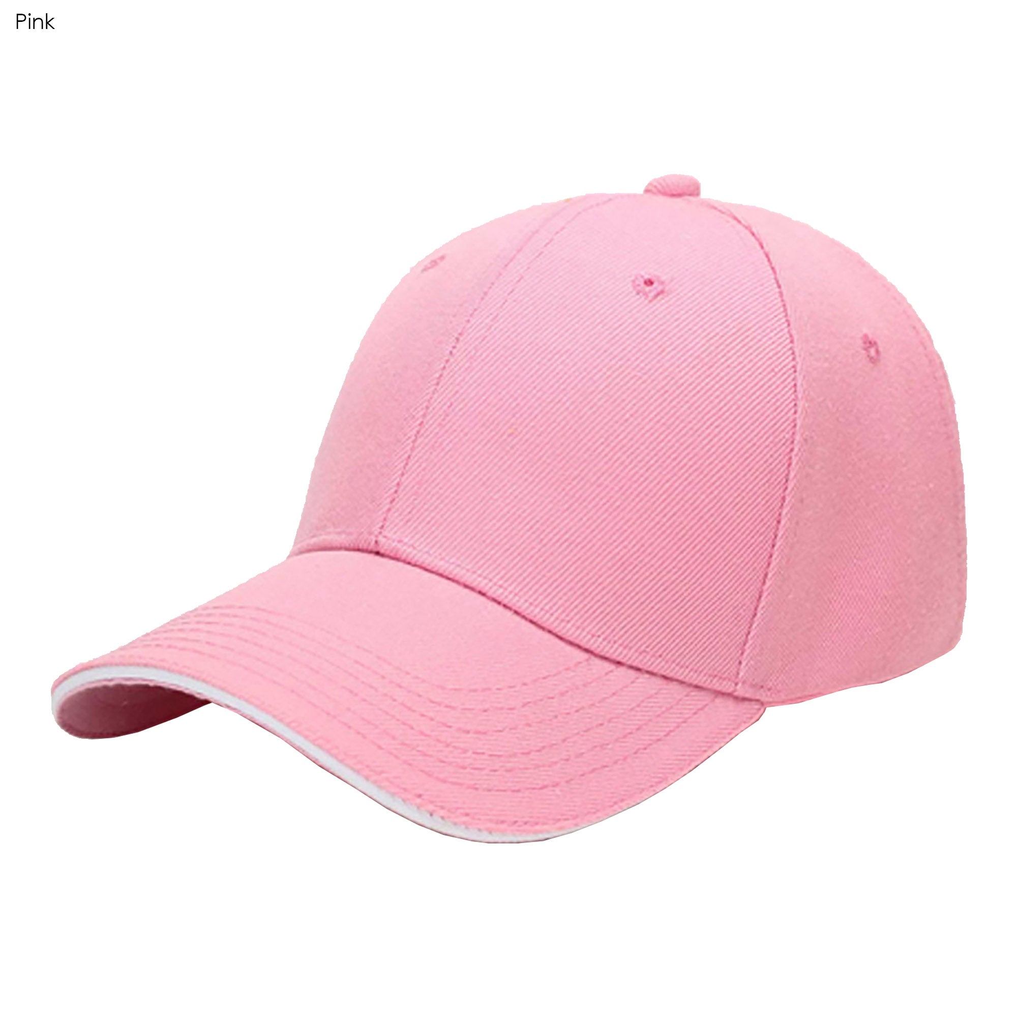 Const 6 Panel Cotton Sandwich Cap - Simply Merchandise