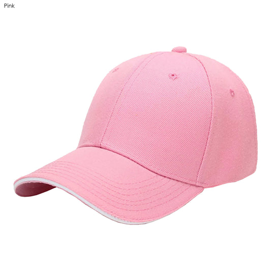 Const 6 Panel Cotton Sandwich Cap - Simply Merchandise