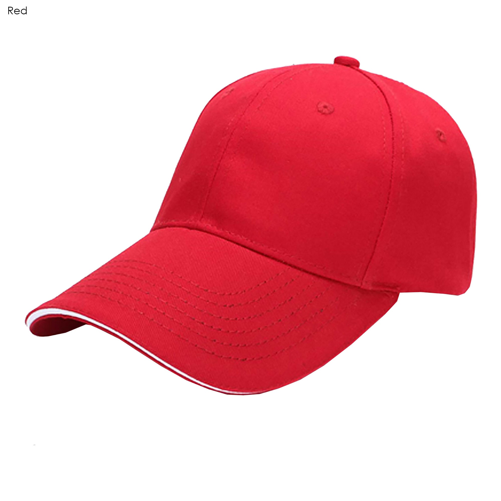 Const 6 Panel Cotton Sandwich Cap - Simply Merchandise