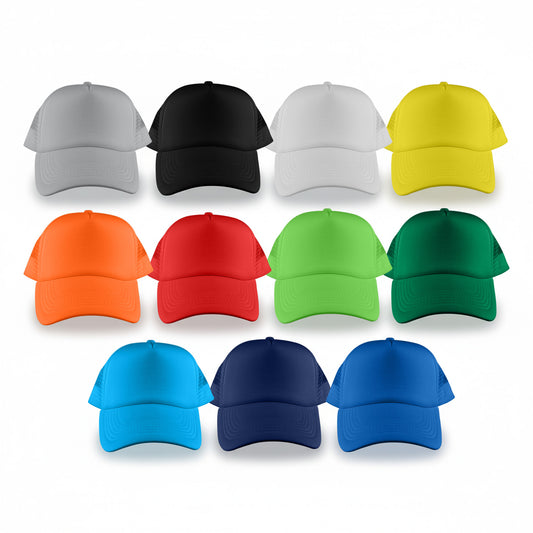 Classic 5 Panel Trucker Mesh Cap - Simply Merchandise