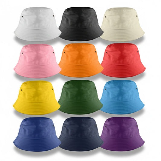 Long Beach Bucket Hat - Medium with custom branded logo - Simply Merchandise