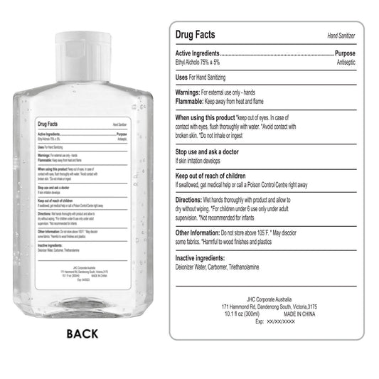 300ml Hand Sanitiser Gel 75% Alcohol - Simply Merchandise