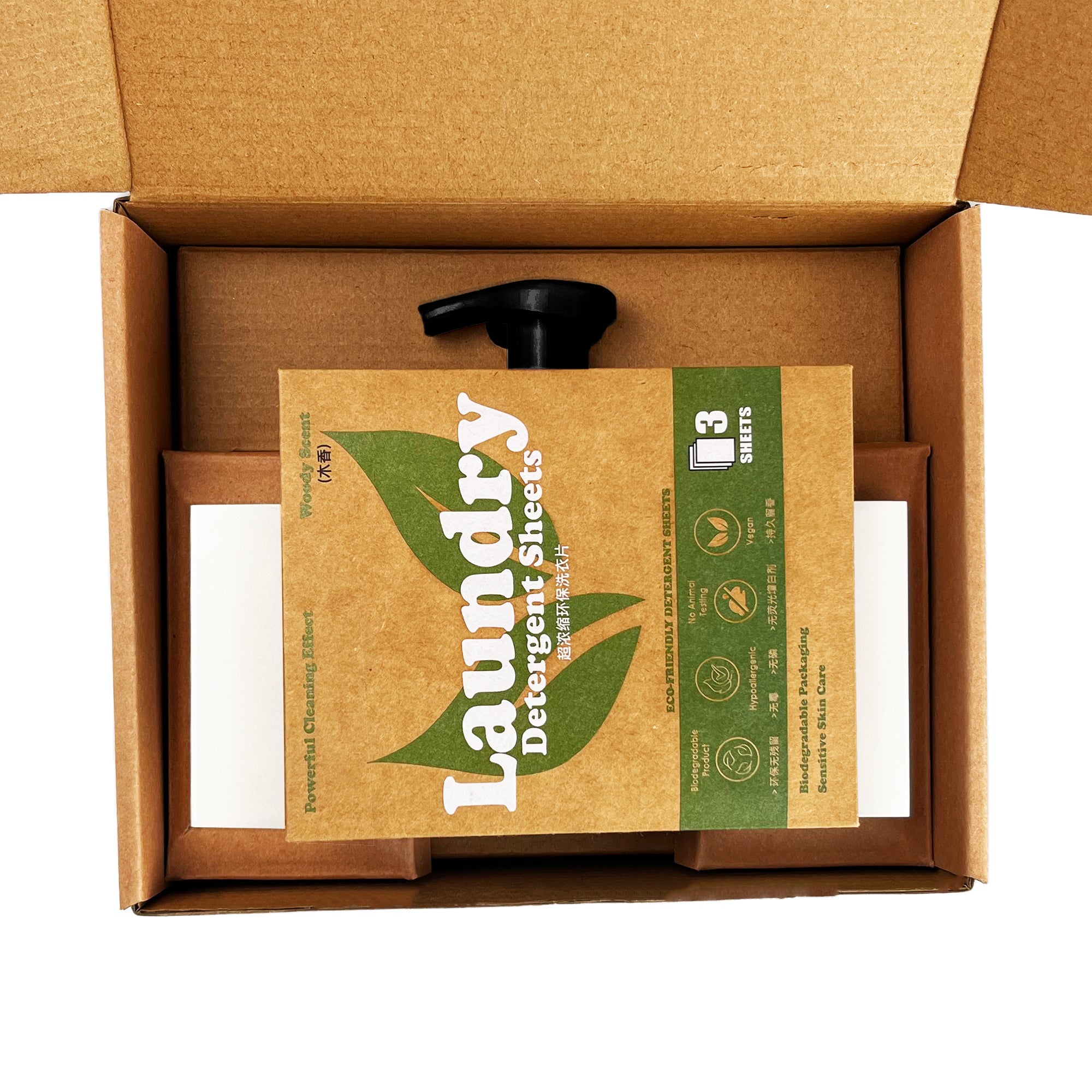 Paper Soap and Bottle Gift Set - Simply Merchandise