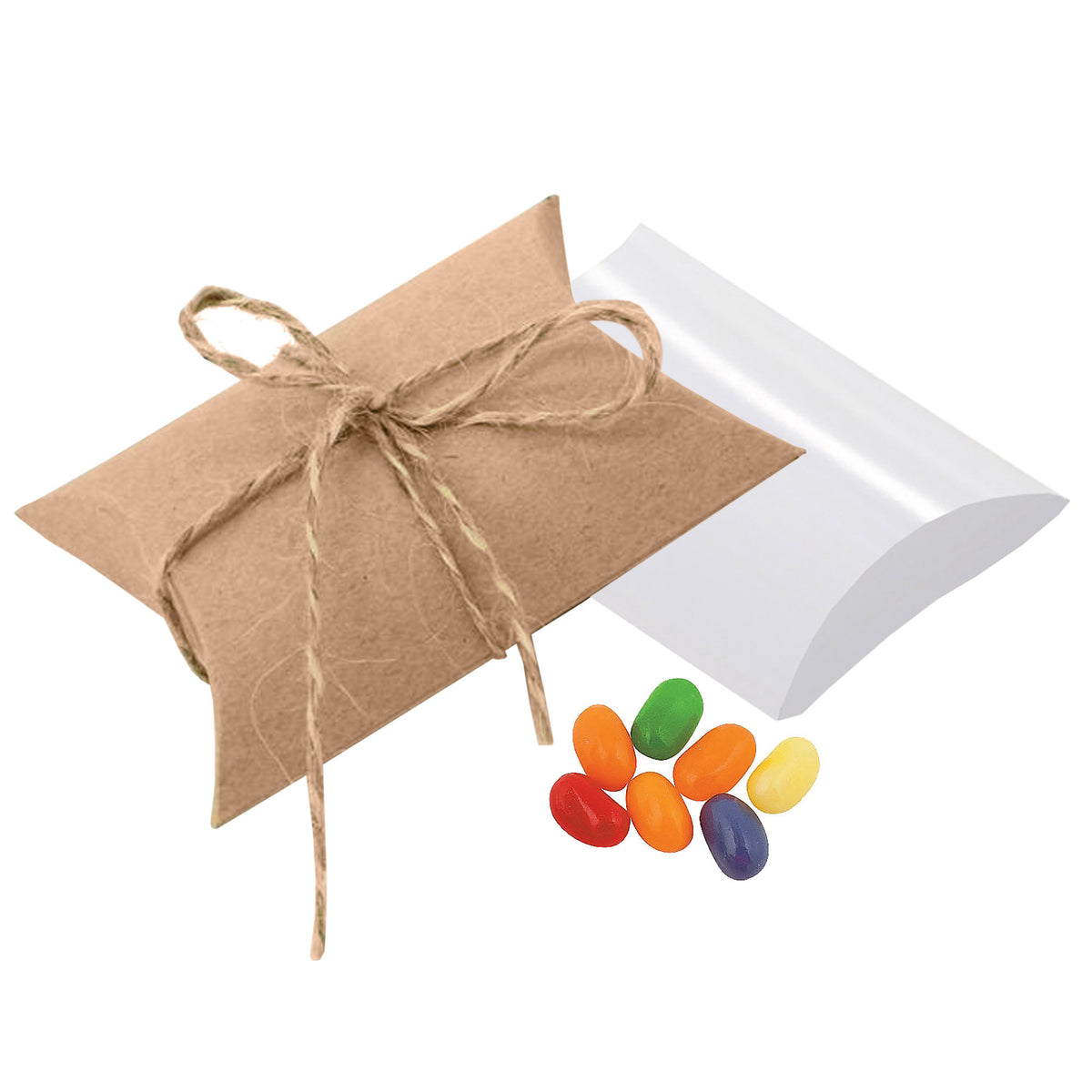 Jelly Bean In Pillow 50g with custom branded logo - Simply Merchandise