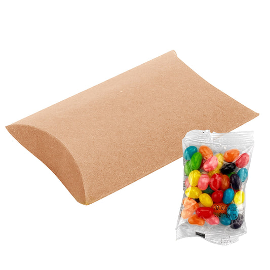 Jelly Bean In Pillow 50g with custom branded logo - Simply Merchandise