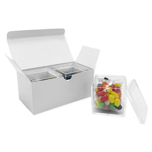 Jelly Bean 2 Cubes In Gift Pack with custom branded logo - Simply Merchandise
