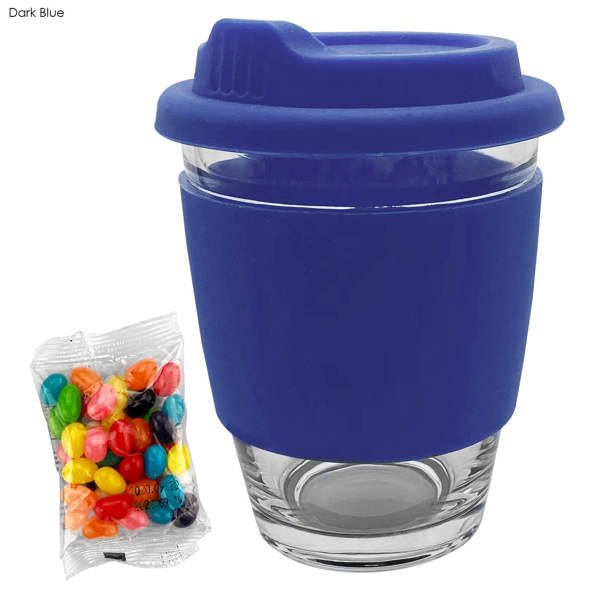 Jelly Bean In Carlo Glass Coffee Cup - Simply Merchandise