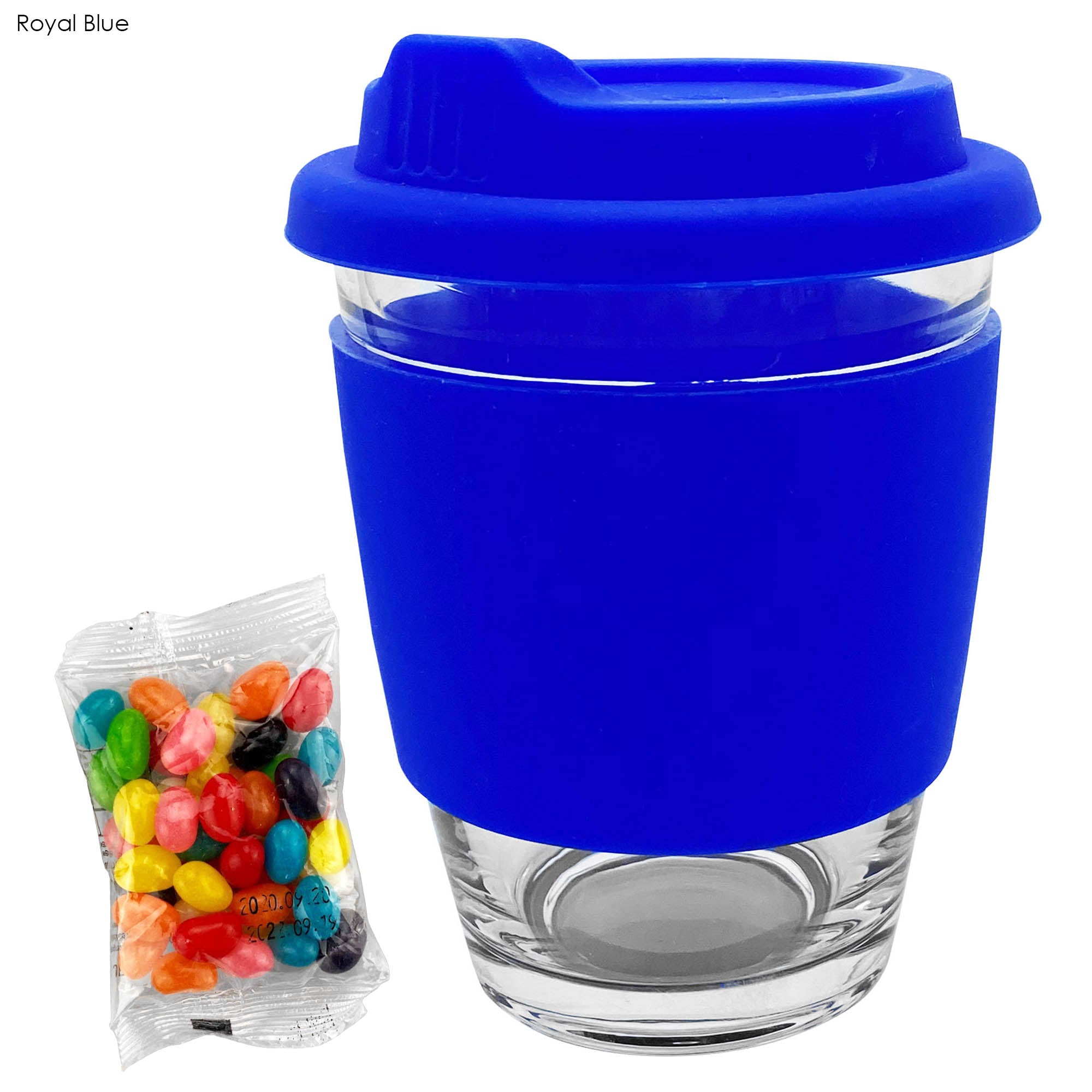 Jelly Bean In Carlo Glass Coffee Cup - Simply Merchandise