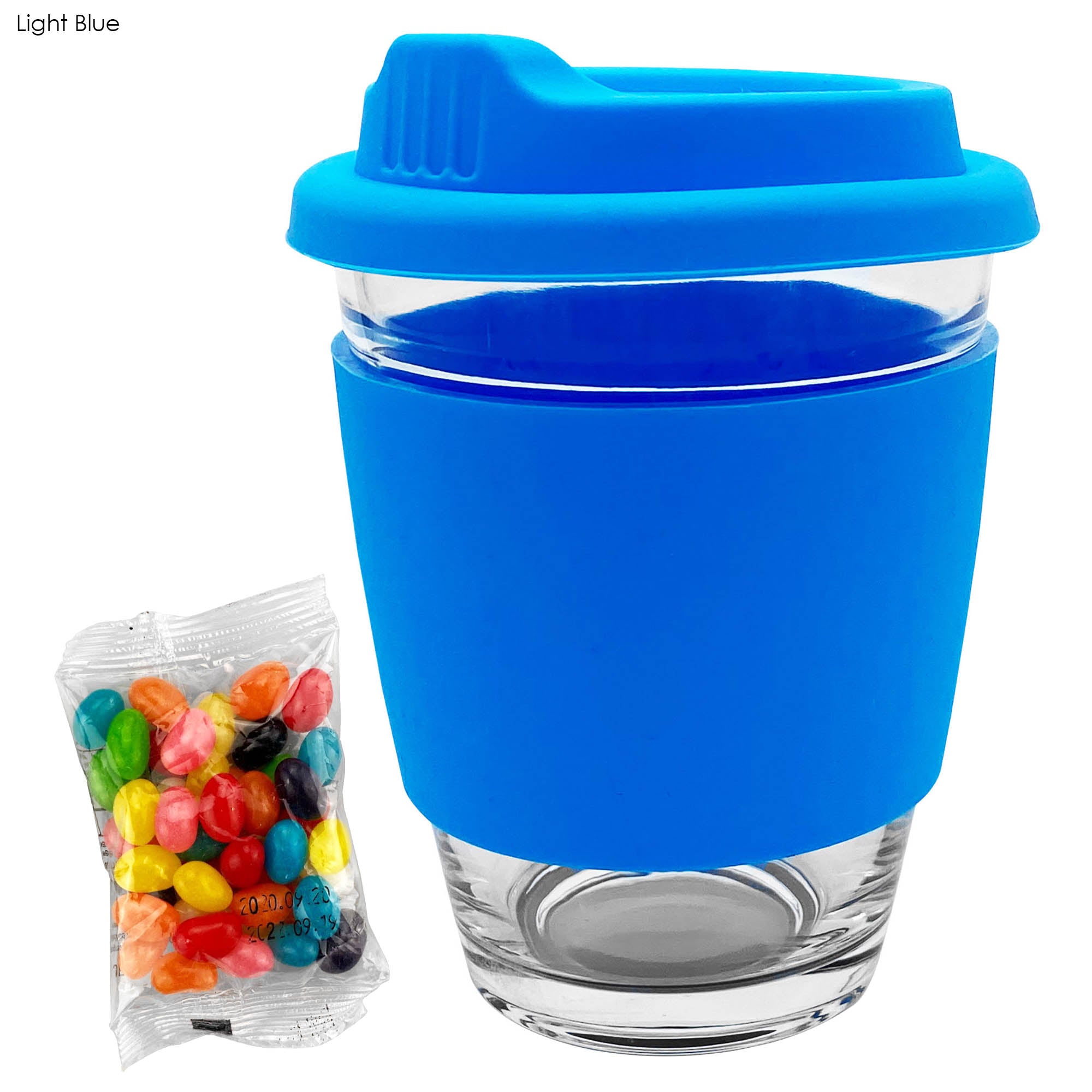 Jelly Bean In Carlo Glass Coffee Cup - Simply Merchandise