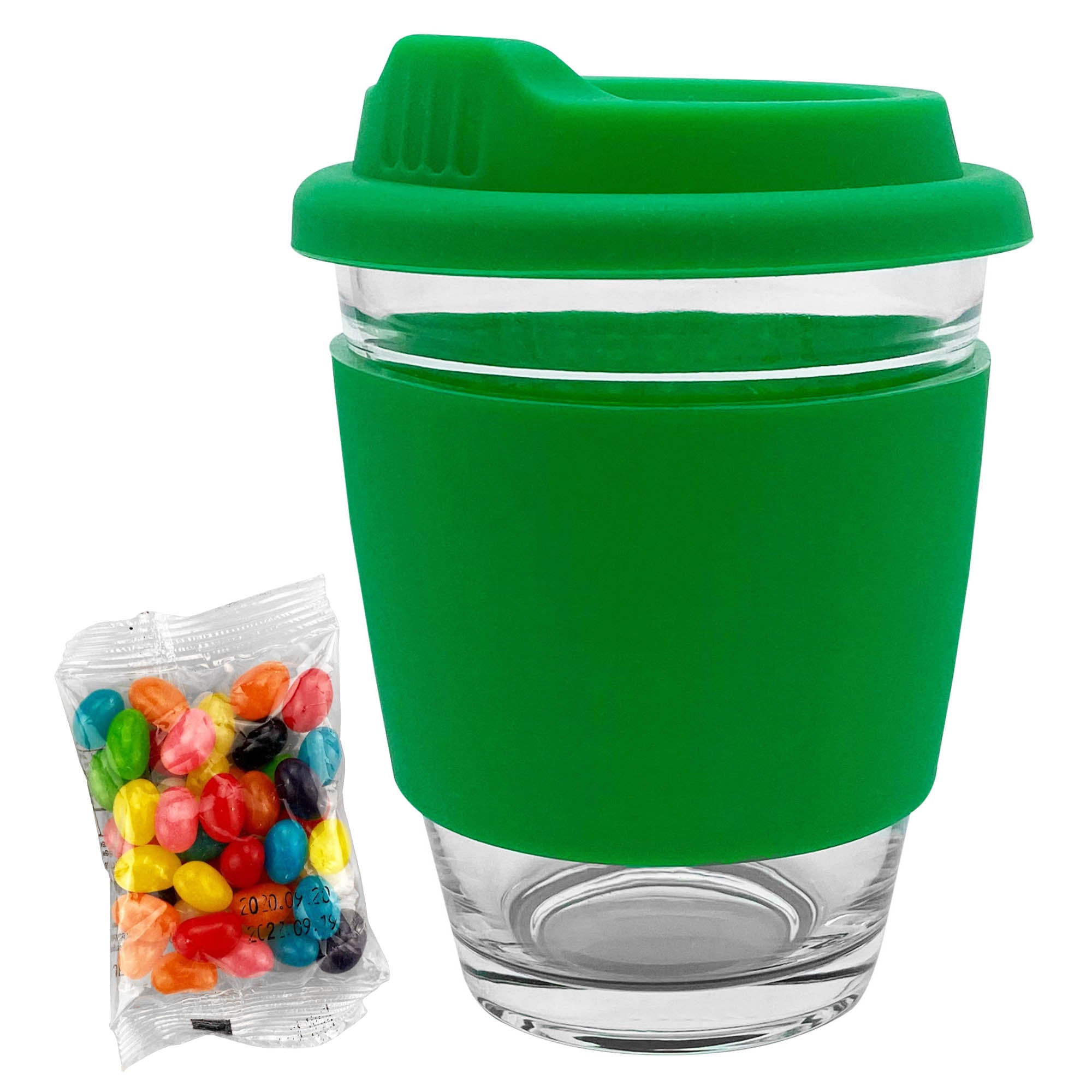 Jelly Bean In Carlo Glass Coffee Cup - Simply Merchandise