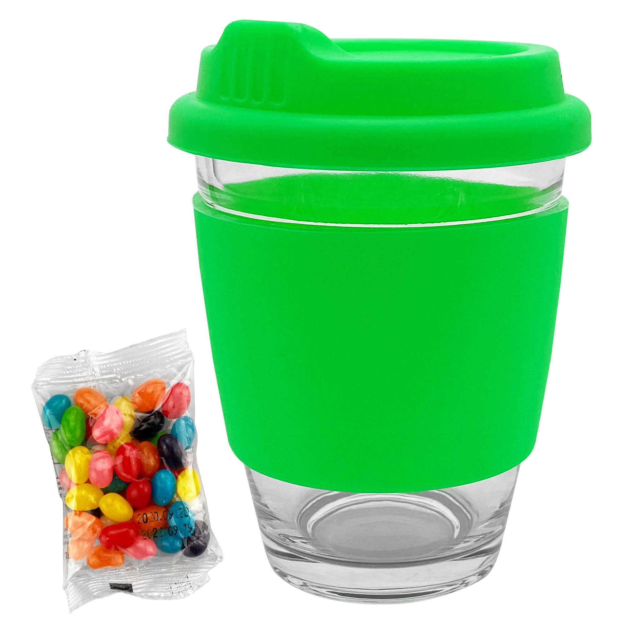 Jelly Bean In Carlo Glass Coffee Cup - Simply Merchandise