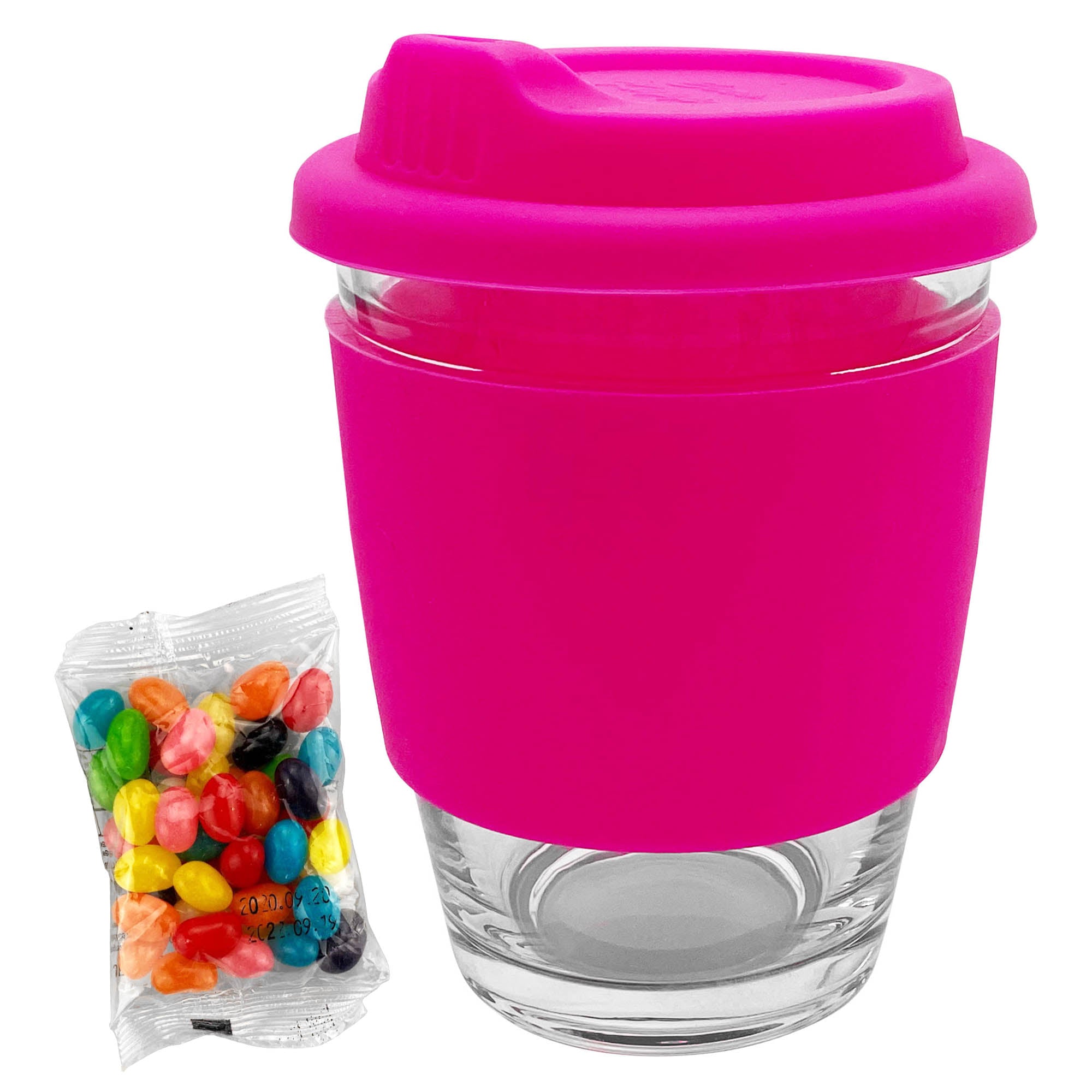Jelly Bean In Carlo Glass Coffee Cup - Simply Merchandise