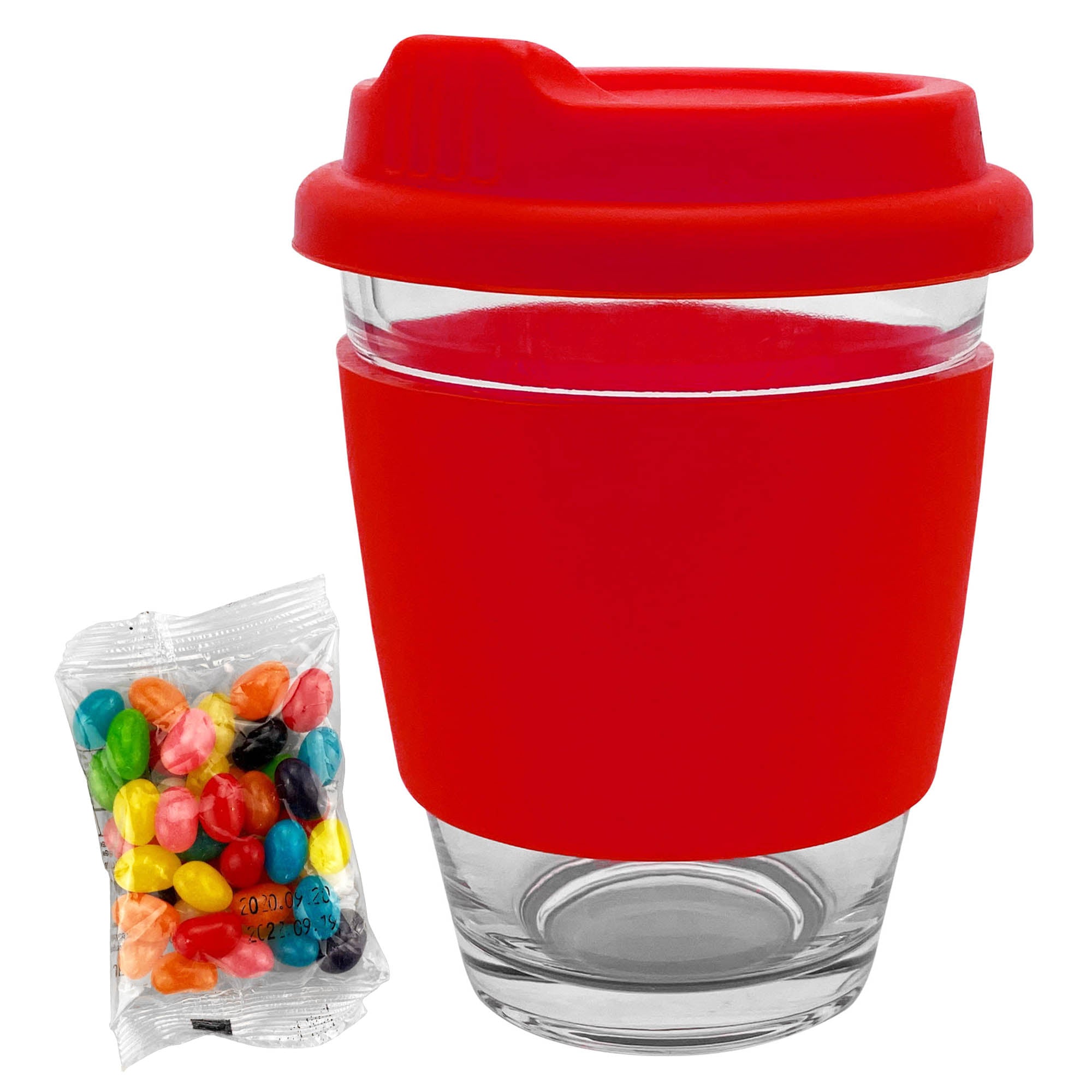 Jelly Bean In Carlo Glass Coffee Cup - Simply Merchandise